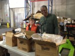 Logan & Mr. Rudy Community Food Bank Spring 2013