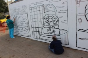 Mural painting