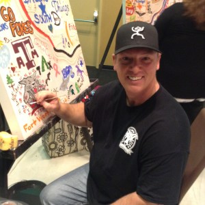 Frito Lay Front Man Danny Richardson.  Constantly plowed open the space for me to create my work.